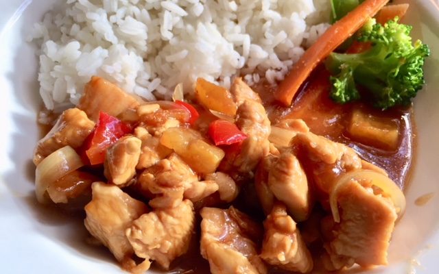 Boneless Pineapple Chicken