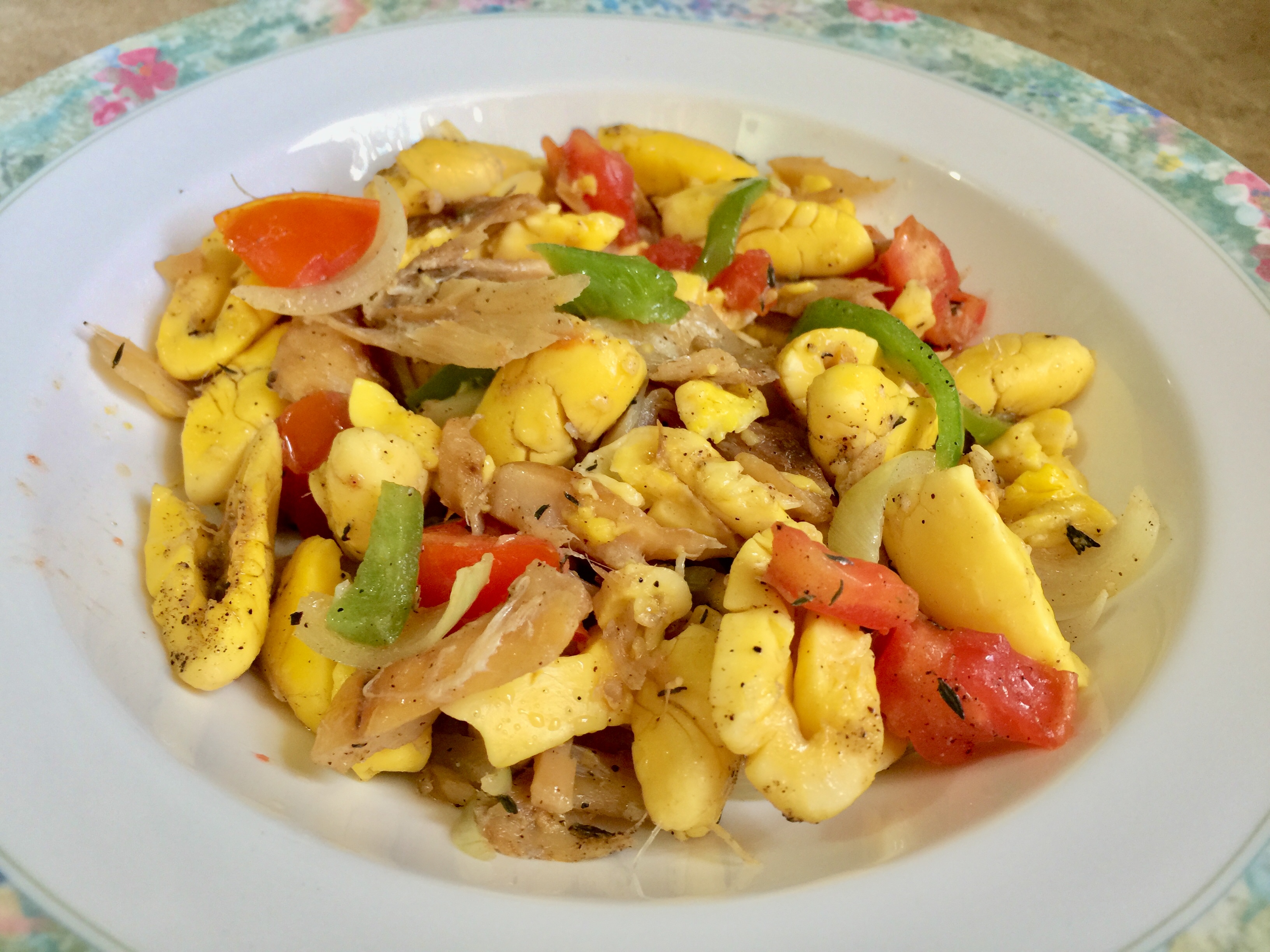 Jamaican Food Ackee And Saltfish