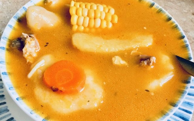 Jamaican Chicken or Beef Soup