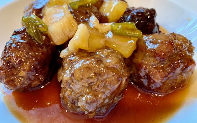 Sweet & Sour Meatballs