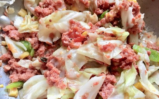 Jamaican Corned Beef & Cabbage