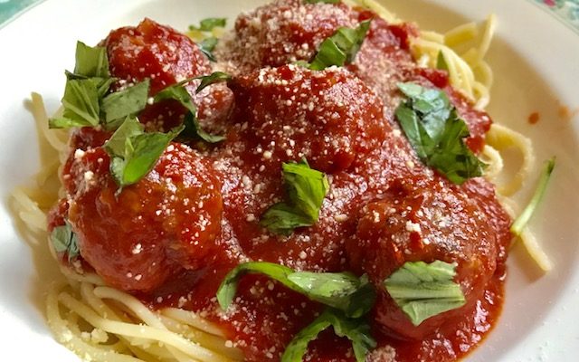 Italian Spaghetti & Meatballs
