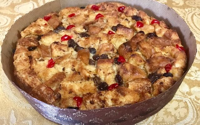 Traditional Jamaican Bread Pudding