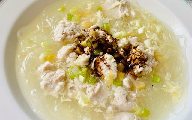 Chinese Chicken & Sweetcorn Soup